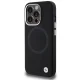 BMW Signature Liquid Silicone MagSafe Case for iPhone 15 Pro Max, Black