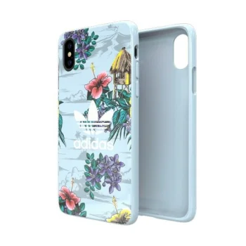 Adidas OR SnapCase Floral Case for iPhone X / Xs, Gray