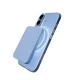 Puro Lite Mag Case for iPhone 17 with MagSafe, Transparent with Blue Ring