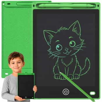 12" LCD Drawing Tablet with Stylus, Green