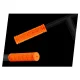 Soke Scooter Handlebar Grips, Orange, 2 pcs