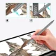 Metapen Pen M2 Stylus with Eraser and Magnetic Mount, Gray