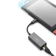 Ugreen CM199 USB-C to RJ45 Gigabit Ethernet Network Adapter 1000 Mbps, Gray