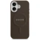 Guess Classic Logo MagSafe Phone Case Cover iPhone 17 - Brown