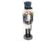 Wooden Nutcracker Soldier, Christmas Decorative Figurine, 35 cm
