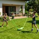Movepro MXW170611B Folding Badminton Set with Net, 300x156 cm