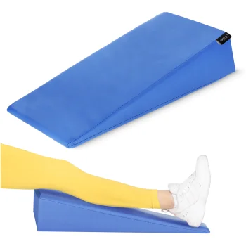 4FIZJO Rehabilitation and Massage Wedge 54x22x12 cm, Blue