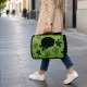 Large Pet Carrier Bag for Cats and Dogs, Size L, Green