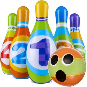 Iso Trade Kruzzel 24900 Kids Bowling Set, Multicolor