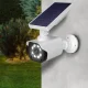 Centrumelektroniki SOL1800S/W Solar Dummy Camera with LED Light and Motion Sensor, White
