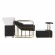 Gabbiano Mayka Hairdressing Wash Unit, Black/Gold