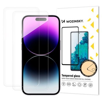 Wozinsky Tempered Glass 2-Pack iPhone 17 Pro Max / 16 Pro Max