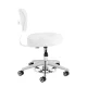 Cosmetic Stool Azzurro 156-F Bump-Up, Snow White