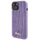 Guess iPhone 15 Case Sequin Script Metal, Purple