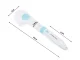 Electric Body Wash and Massage Brush, White/Blue