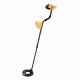 LCD Metal Detector MD3010 with Waterproof Coil, black, orange
