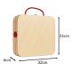 Kruzzel Wooden Tool Box Construction Toy for Kids 26581
