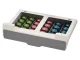 Hanging Nespresso Coffee Capsule Organizer, 30 Capsules, Pull-out, White/Grey