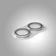 Etteri Full Camera Lens Guard for iPhone 17, Silver