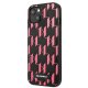 Apple iPhone 13 mini 5.4\" Karl Lagerfeld Monogram Plaque Case Cover (KLHCP13SMNMP1P), Pink