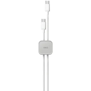 Uniq Pod self-adhesive cable holders, set of 8, light grey