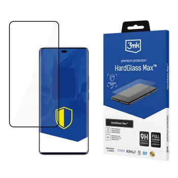 Tempered Glass 3mk HardGlass Max for Honor Magic7 Lite, Black