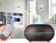 Carruzzo Electric Ultrasonic Air Humidifier Diffuser with Remote Control and Essential Oils for Aromatherapy, 500 ml