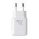 Joyroom JR-TCF12 tīkla lādētājs 2x USB-C 20W PD / QC 3.0 – balts