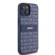 Чехол Dkny для iPhone 15 / 14 / 13 Mono Stripe & Metal Logo, синий
