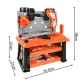 Kids Tool Box DIY Playset with Battery Drill, 63 Pieces
