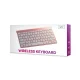 Setty Wireless Keyboard, Rose Gold