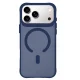 Magnetic Case 3mk iPhone 17 Pro Blue Translucent
