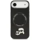 Karl Lagerfeld Karl & Choupette Pins MagSafe Case for iPhone 17 Air, Black