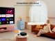 Проектор Yaber K2s LCD FullHD 1080p с мультимедиа и динамиками JBL – чёрный