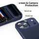 Tech-Protect MagMat Case for iPhone 17 Pro Max Matte Black