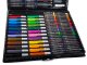 Art Set Kit for Painting with Suitcase 168 pcs, black