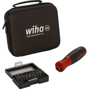 Electric Screwdriver Wiha speedE PocketDrive with 30-Piece Bit Set