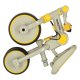 Kids Baby Trolley Bike Tricycle Stroller Buggy TRIKE FIX V4, Gray-Yellow