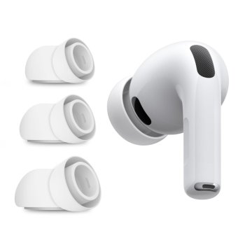Tech-Protect Silicone Ear Tips for AirPods Pro 3 (S/M/L) - White