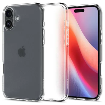 Spigen Ultra Hybrid Case for iPhone 16, Clear