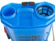 Battery backpack pressure garden sprayer with long telescopic lance, 16L, blue