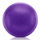 Yoga Balance Disc Stability Wobble Cussion Mat Pillow - Purple