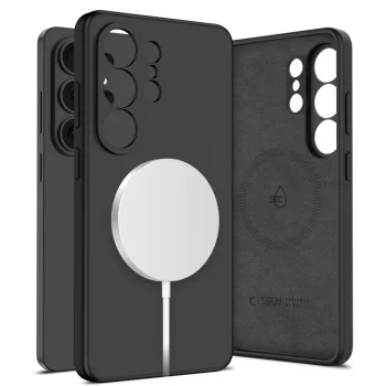 Tech-Protect Silicone MagSafe Case for Samsung Galaxy S26 Ultra, Black