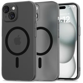 Apple iPhone 15 6.1'' Tech-Protect MagSlim MagSafe Case Cover, Black