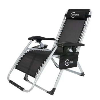 Carruzzo Deluxe Folding Garden Lounger Chair
