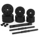 Adjustable Dumbbells 20 kg Set, 2×10 kg with Barbell Connector