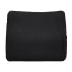 Lumbar Support Pillow Promedix PR-216 Memory Foam, 34x33x12 cm, Black
