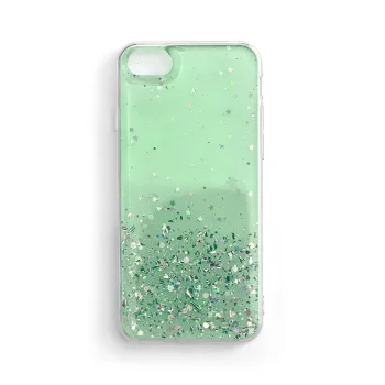 Wozinsky Star Glitter Case for Samsung Galaxy A72 4G, Green