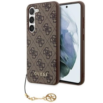 Guess Samsung Galaxy A35 Case 4G Charms Collection, Brown