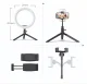 Blitzwolf BW-SL5 LED RGBW Vlogging Ring Photo Video Light Lamp 26cm with Tripod Mount